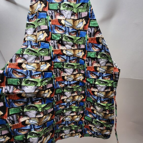 Marvel Avenger Eyes Characters Unisex Kids Cook BBQ Apron Bib Homemade - Picture 2 of 5